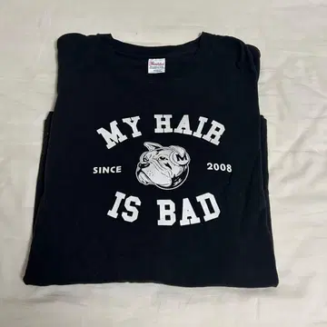 My Hair is Bad 마이헤어 롱T L 사이즈