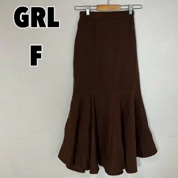 GRL 그레일 머메이드 플레어 스커트