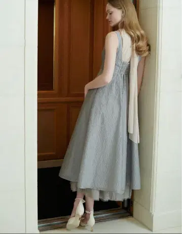 셀포드 자카드 원피스