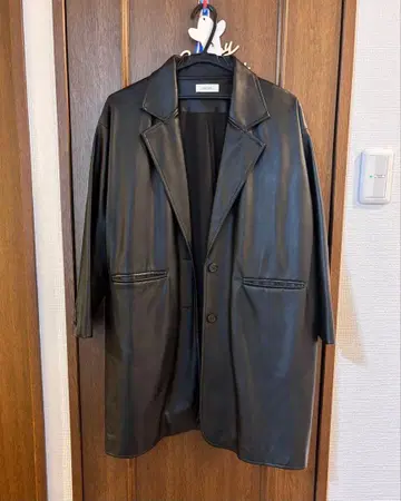 Darich 합성 피혁 자켓 가죽 자켓 블랙