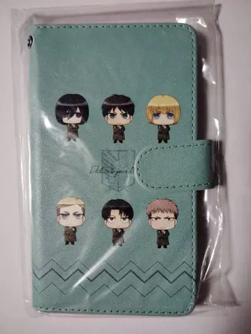 진격의 거인 수첩형 스마트폰 케이스 실내