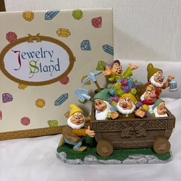 [ 새상품 ] 디즈니 주얼리 스탠드 백설공주 일곱 난쟁이 레어템