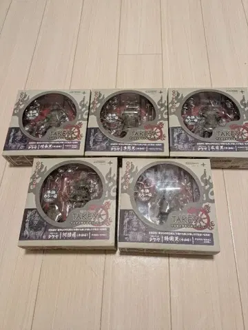 리볼텍 타케야 피규어 5체 세트