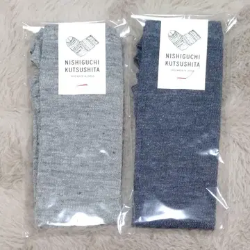새상품 니시구치 양말 NISHIGUCHI KUTSUSHITA 암커버 린넨