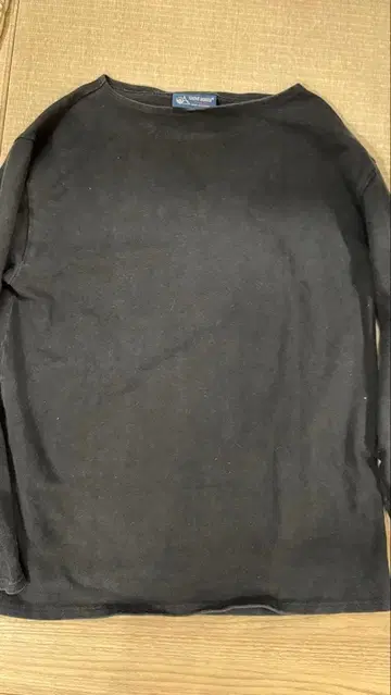 스테디셀러 블랙 긴팔 티셔츠 세인트 제임스 SAINT JAMES 블랙