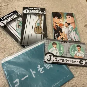 Happy 복권 하이큐!! 아오바죠사이 고교 오이카와 이와이즈미 세트