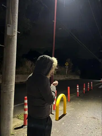 퍼 후드 다운 자켓 브라운 Y2K 그런지 시크 스타일 00s 갸루 남자