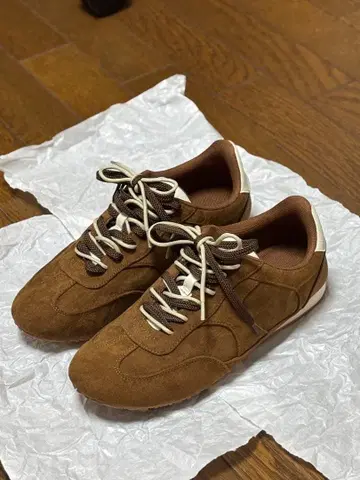 GU 더블 슈레이스 플랫 스니커즈 25cmXL