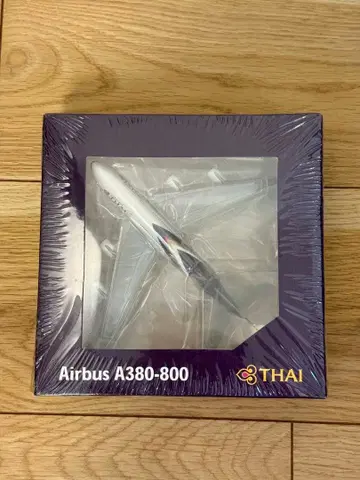 [미사용 새상품] Airbus A380-800 다이캐스트 모델 타이 항공