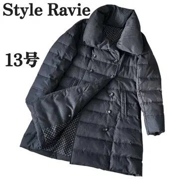 Style Ravie 스타일 라비 다운 코트 13호 LL 네이비 계열