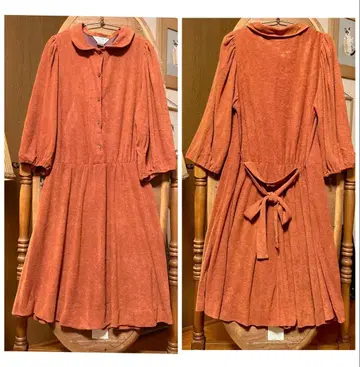 70s 구제 의류 유럽 빈티지 프랑스 앤티크 원피스