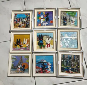 리사 와 가스파르 캐릭터 아트 세트 9장