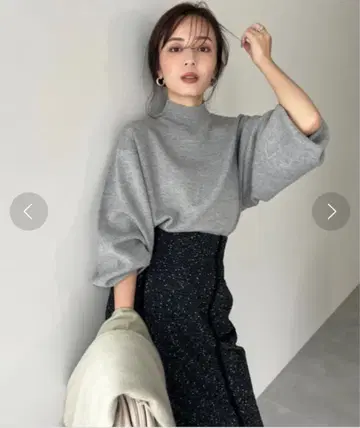 anuans 트위드 타이트 스커트