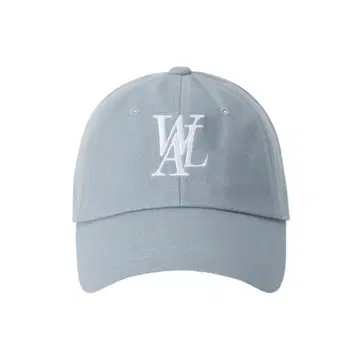[ 새상품 ] WOOALONG 시그니처 로고 볼캡 DUSTY BLUE