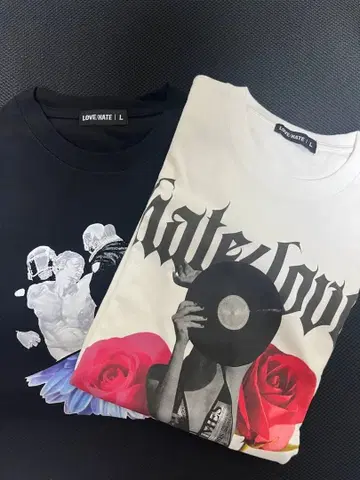 LOVE/HATE x SKY-HI 셔츠