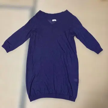 DRIES VAN NOTEN 보라색 니트 원피스 S 사이즈