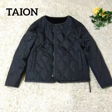 TAION 타이온 보아 자켓 다운 자켓 리버서블 방한 M