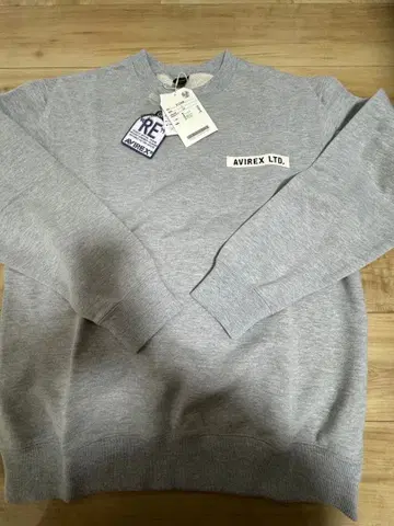 AVIREX LTD. 그레이 맨투맨 L 사이즈