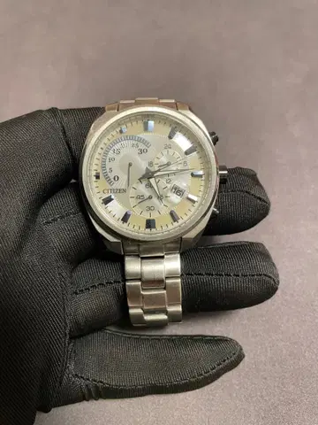 CITIZEN 크로노그래프 시계 에코 드라이브 [ 작동품 ]