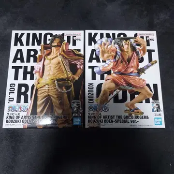 [ 미개봉 ] 원피스 KING OF ARTIST 로저 & 오뎅 피규어