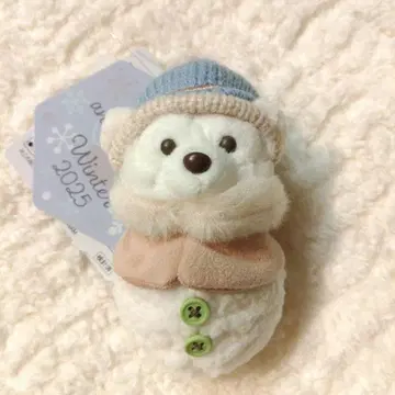 시크릿 오브 스노우 우디 봉제 인형 참 더피 눈사람