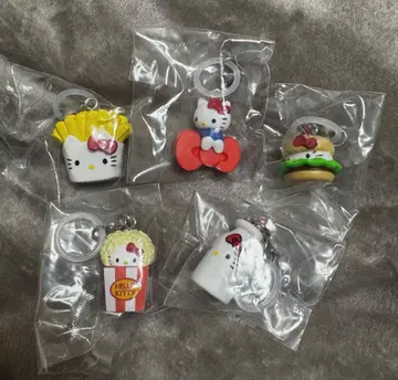 헬로키티 아메리칸 디자인 메지루시 액세서리 전 5종 컴프 세트