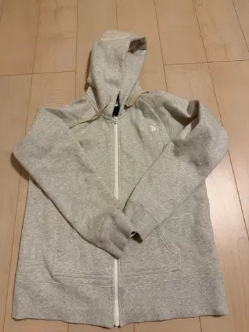 THE NORTH FACE 그레이 풀 집업 후드티 L