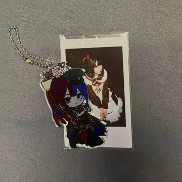 마큐로 아이사키 유리 폴라로이드 아크릴 키링