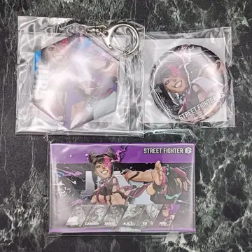 스트리트 파이터 6 쥴리 카프 복권 키링 메모장 캔뱃지