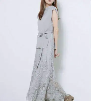 snidel 레이스 머메이드 원피스