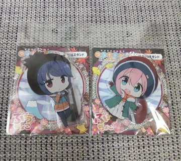 유루캠 쁘띠초코 아크릴 스탠드 카카미가하라 나데시코 시마 린