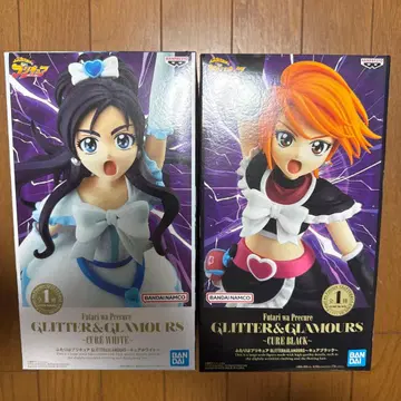 빛의 전사 프리큐어 큐어 화이트 큐어 블랙 2세트