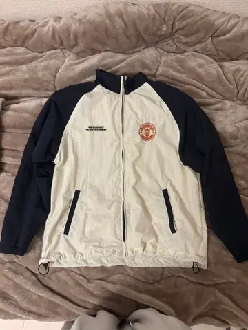 FALLSWORTH 나일론 자켓 화이트/네이비