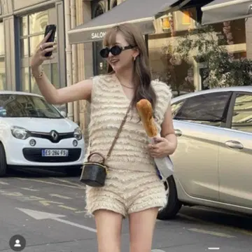 [ 새상품급 ] THE TOE CHATELET KNIT VEST