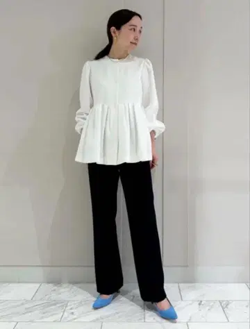 [ 완판템 ] 투모로우랜드 포원피케 페플럼 자켓