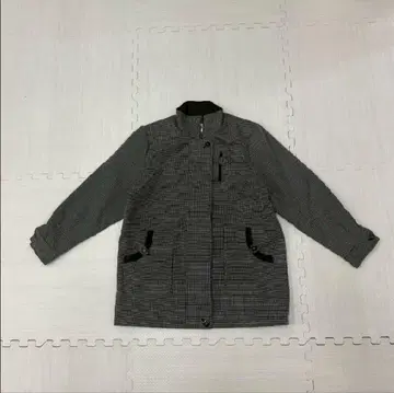 크리스마스 체크 아우터 내추럴 베이직 아카이브 y2k