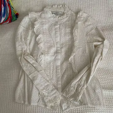 ZARA 전체 레이스 블라우스