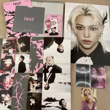 스키즈 DO IT 일반ver 봉입 전부 필릭스 렌티큘러 트레이딩 카드