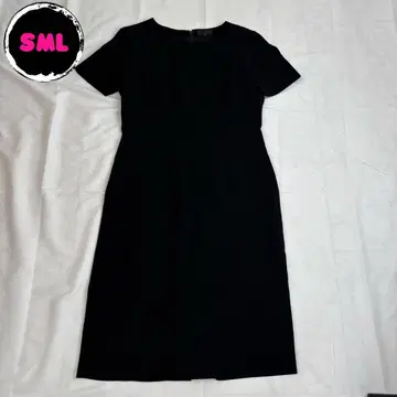 RU 원피스 블랙 심플 블랙 포멀 스타일리시