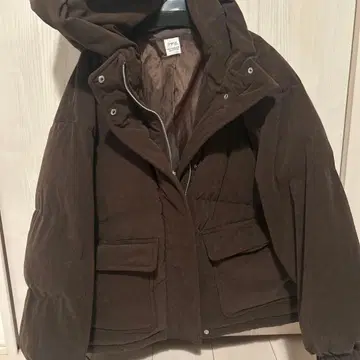 Ungrid 언그리드 코듀로이 충전솜 블루종