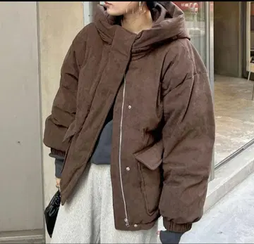 Ungrid 언그리드 코듀로이 충전솜 블루종