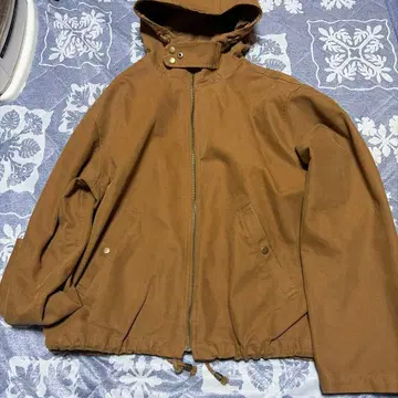 GAP 후드 부착 브라운 점퍼