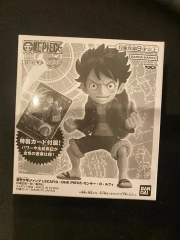 미개봉 주간 소년 점프 응모자 전원 서비스 레카피그 LECAFIG 루피