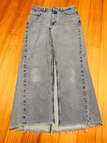 Tommy Hilfiger 데님 타이트 스커트