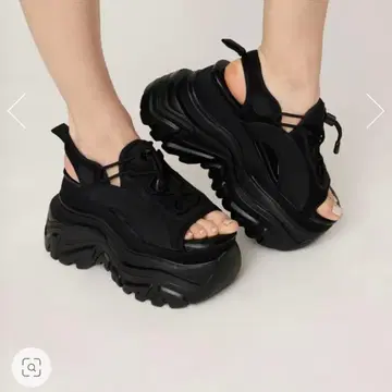 SLY CHUNKY TECH SNEAKER 샌들 L 블랙