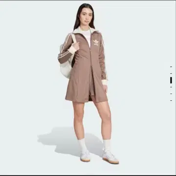 adidas 아디컬러 쓰리 스트라이프 트랙탑 원피스