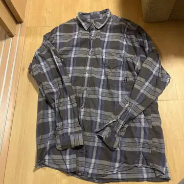 patagonia 체크 무늬 플란넬 셔츠 XL