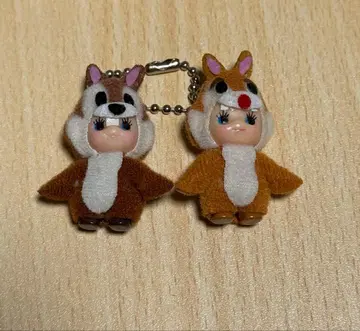 큐피 칩&데일 코스튬 키링