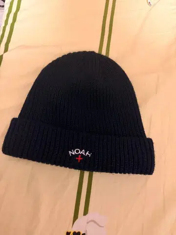NOAH 네이비 니트 모자