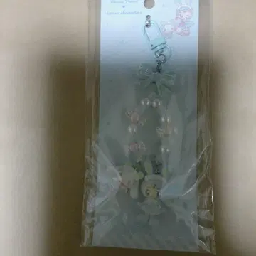 미사용 새상품 메조 피아노 산리오 시나모롤 스트랩 키링